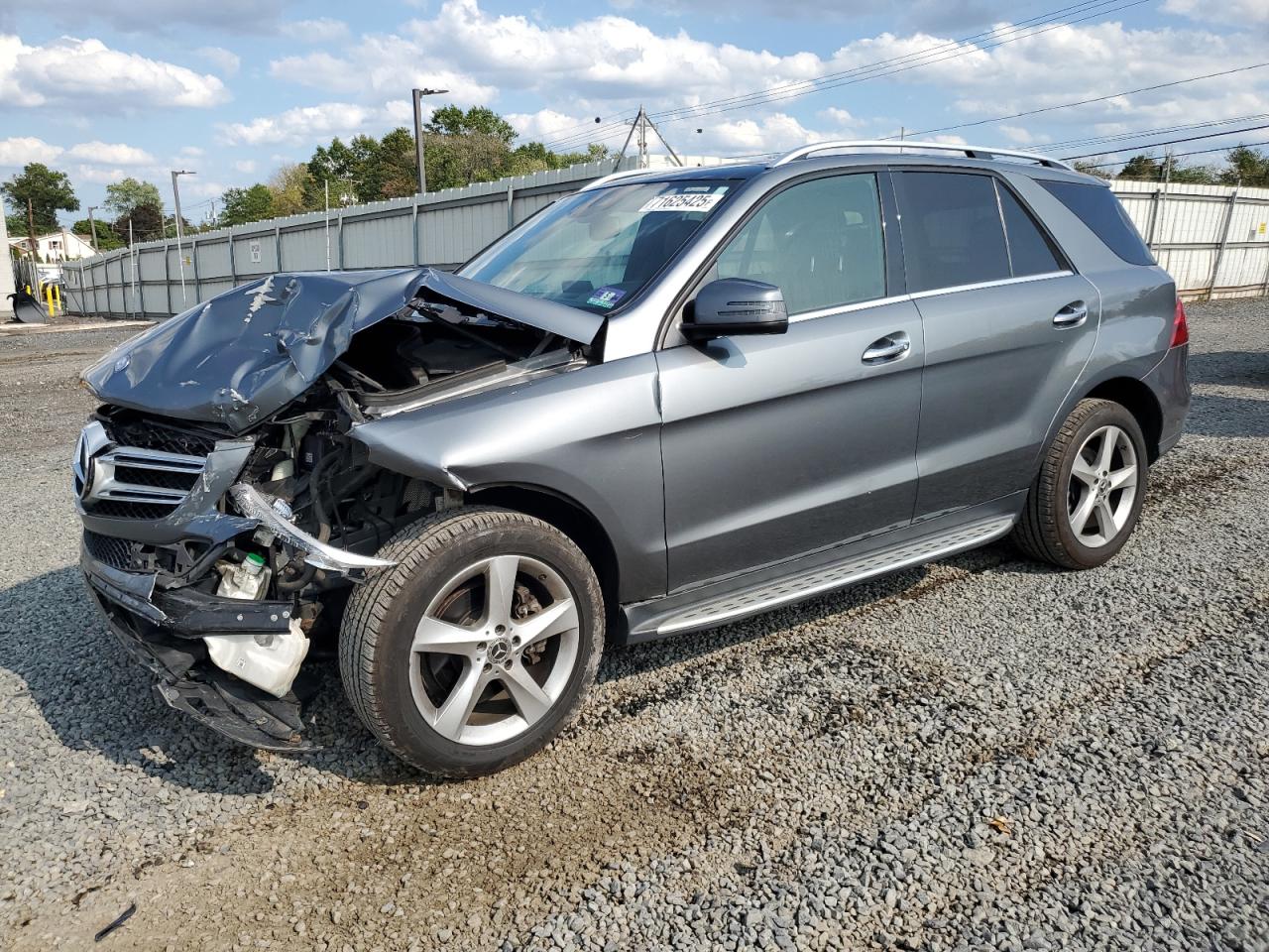 2017 Mercedes-Benz Gle 350 4Matic grey null gas 4JGDA5HB3HA931112 photo #1