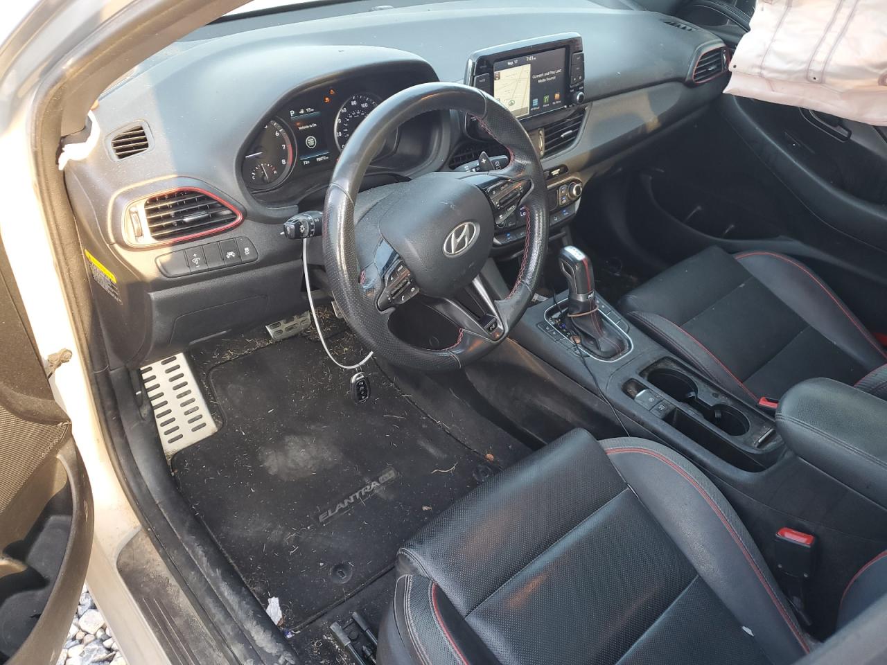 2019 Hyundai Elantra Gt N Line VIN: KMHH55LC0KU092967 Lot: 81072415