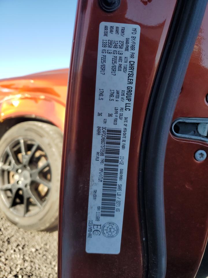 2013 Dodge Journey Se VIN: 3C4PDCAB6DT572588 Lot: 84433245