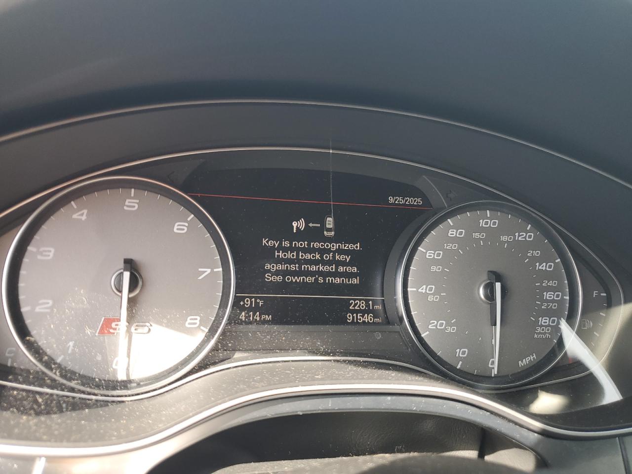 2014 Audi S6 VIN: WAUF2AFC1EN014444 Lot: 82106975