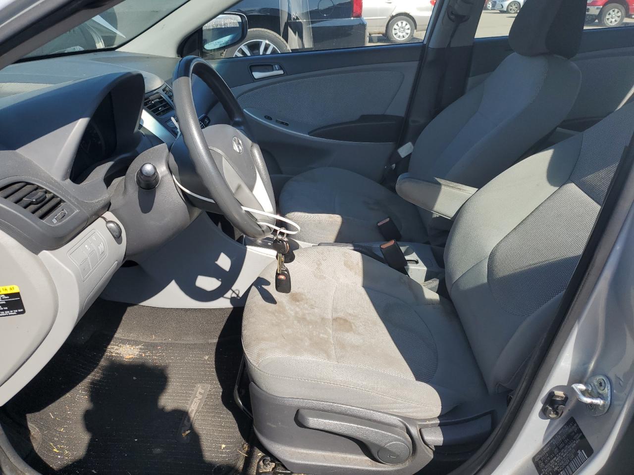 2014 Hyundai Accent Gls VIN: KMHCT4AE7EU7582A9 Lot: 80937155