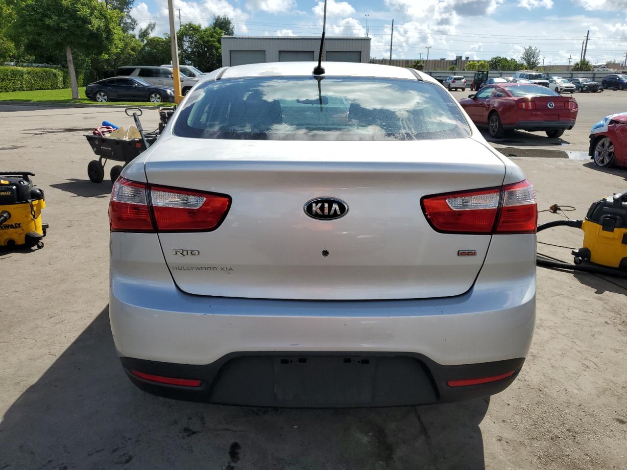 2014 Kia Rio Lx VIN: KNADM4A37E6400967 Lot: 81823335