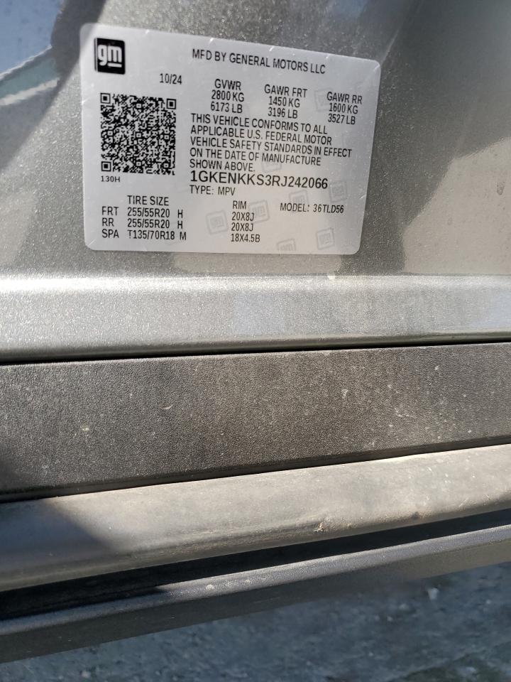 2024 GMC Acadia Uplevel VIN: 1GKENKKS3RJ242066 Lot: 80059245