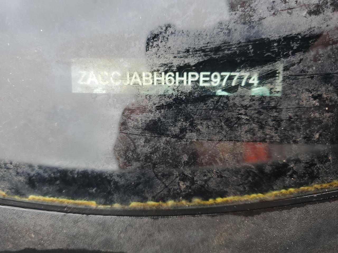 2017 Jeep Renegade Latitude VIN: ZACCJABH6HPE97774 Lot: 84556165