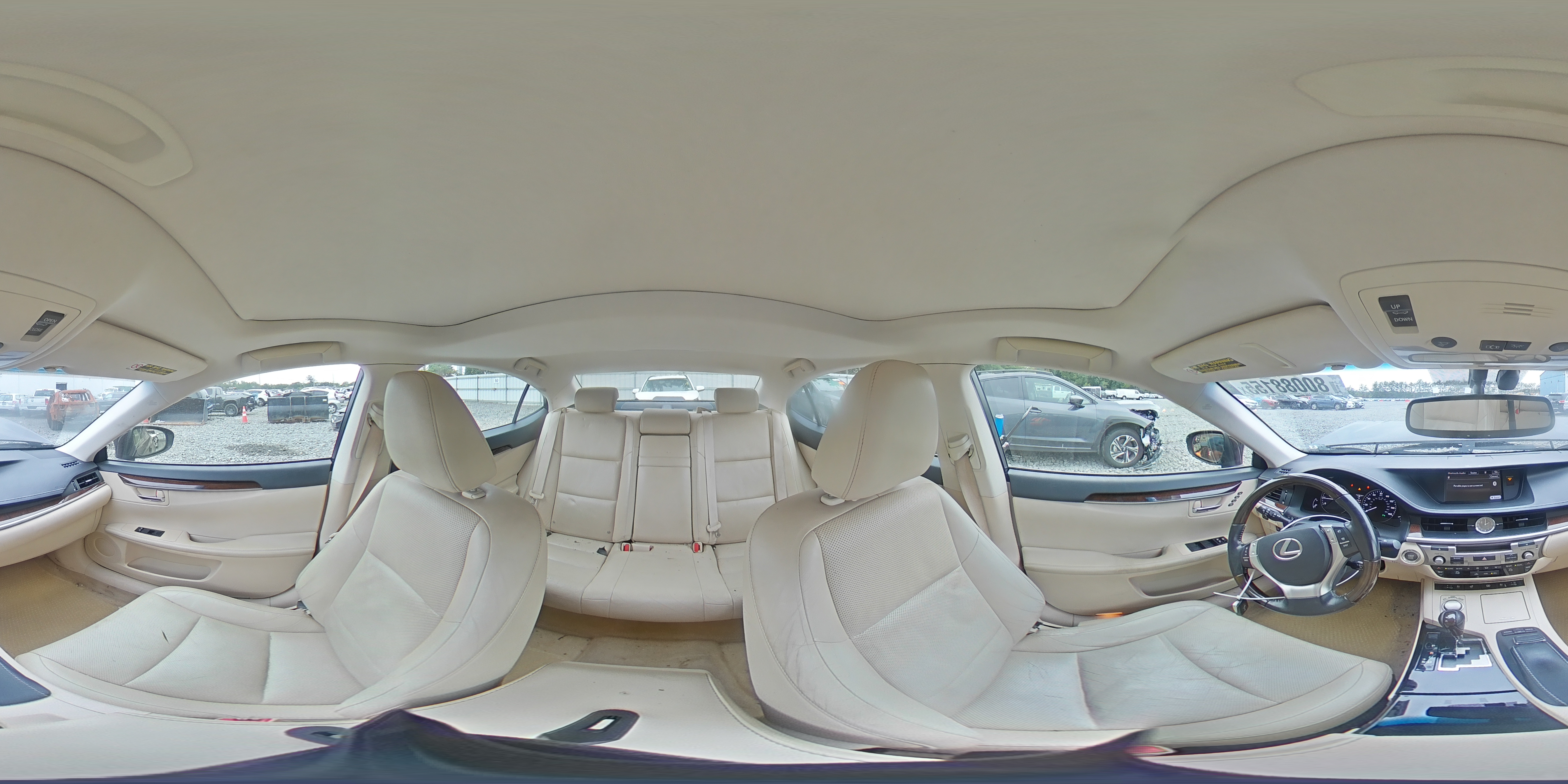 2015 Lexus Es 350 VIN: JTHBK1GG9F2162832 Lot: 80088155