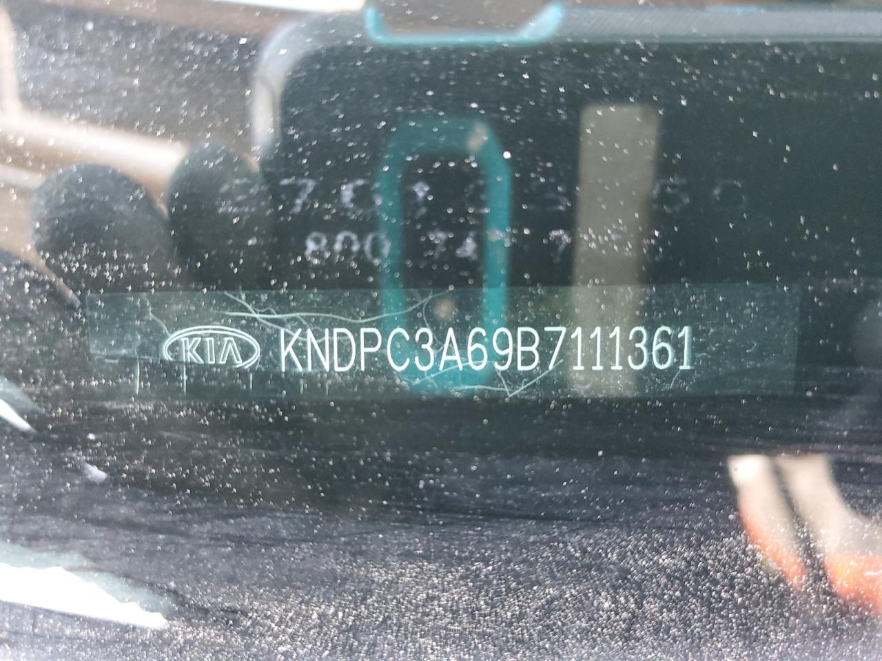 2011 Kia Sportage Ex VIN: KNDPC3A69B7111361 Lot: 81110365