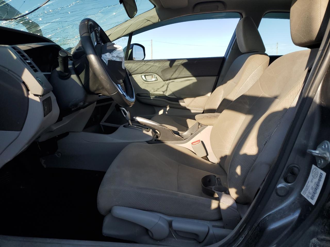 2012 Honda Civic Lx VIN: 2HGFB2F54CH102423 Lot: 80141945