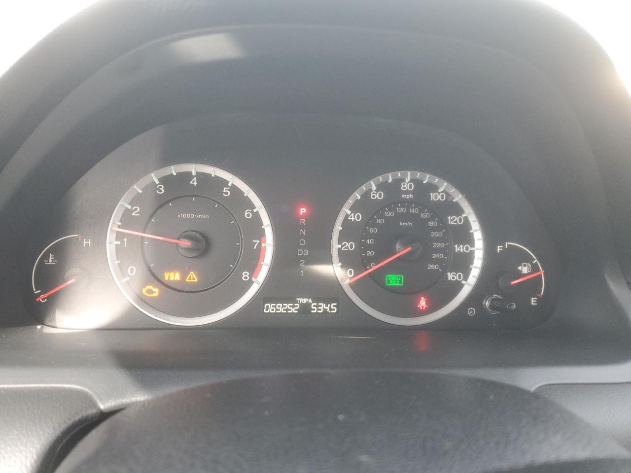 2009 Honda Accord Lxp VIN: 1HGCP26419A109865 Lot: 84164985