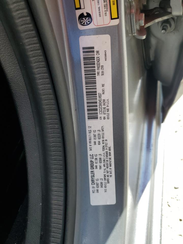 2013 Dodge Avenger Sxt VIN: 1C3CDZCBXDN510937 Lot: 80436095