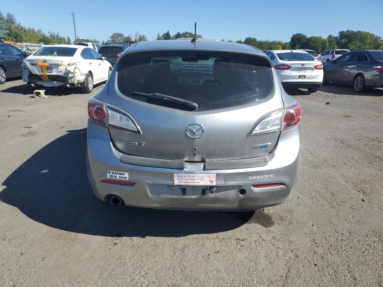 2012 Mazda 3 I VIN: JM1BL1M88C1656659 Lot: 80100255