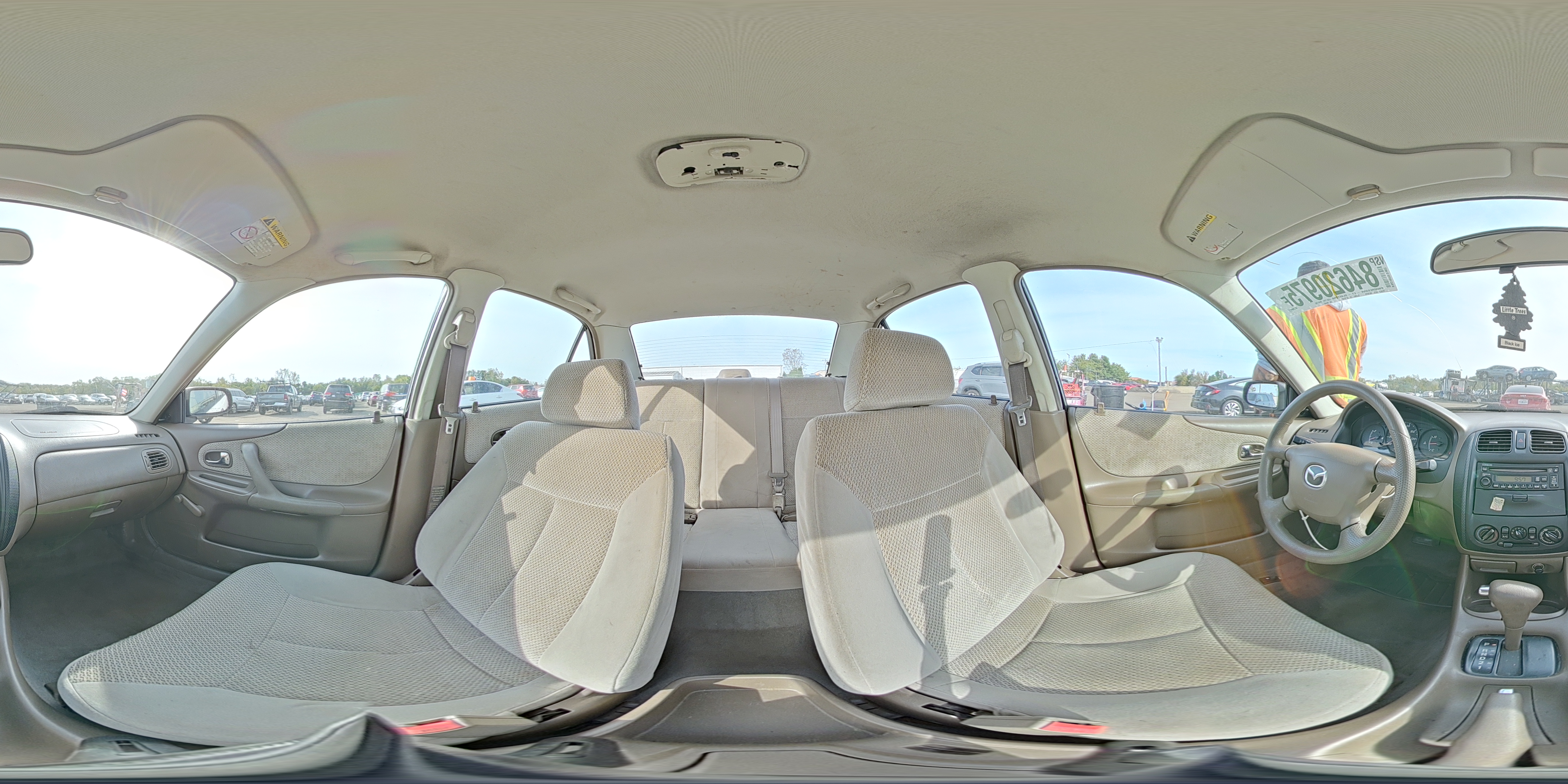 2000 Mazda Protege Dx VIN: JM1BJ222XY0308482 Lot: 84620975