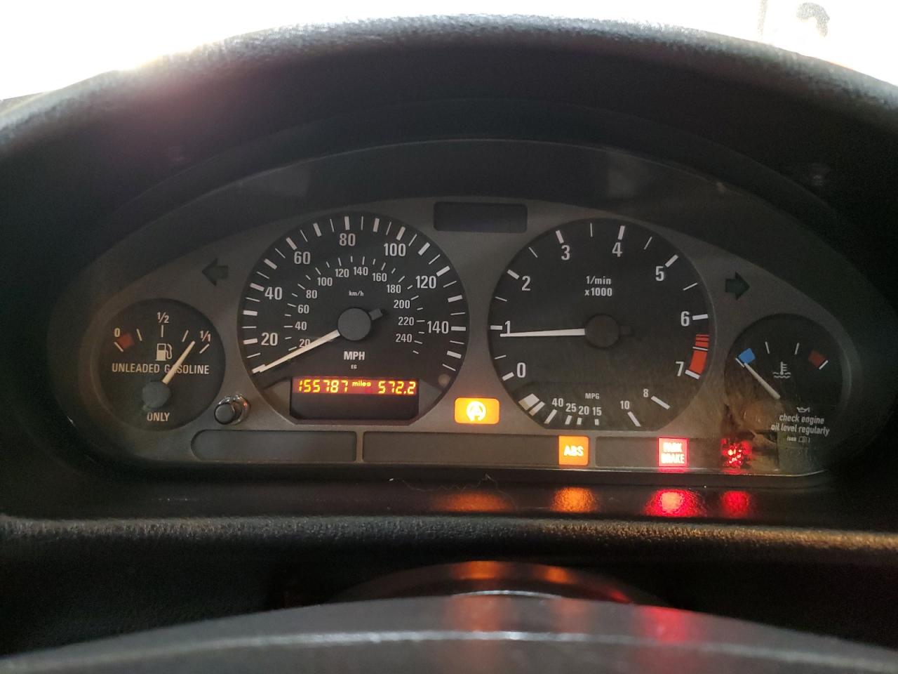 1998 BMW 328 Ic Automatic VIN: WBABK8330WEY90287 Lot: 80533895