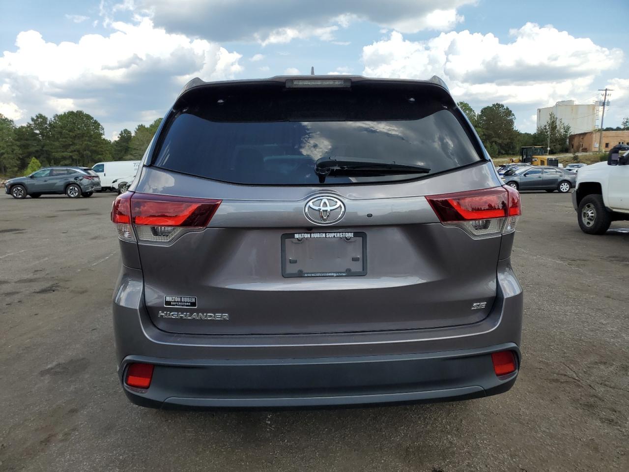 2019 Toyota Highlander Se VIN: 5TDKZRFH3KS574527 Lot: 81741215