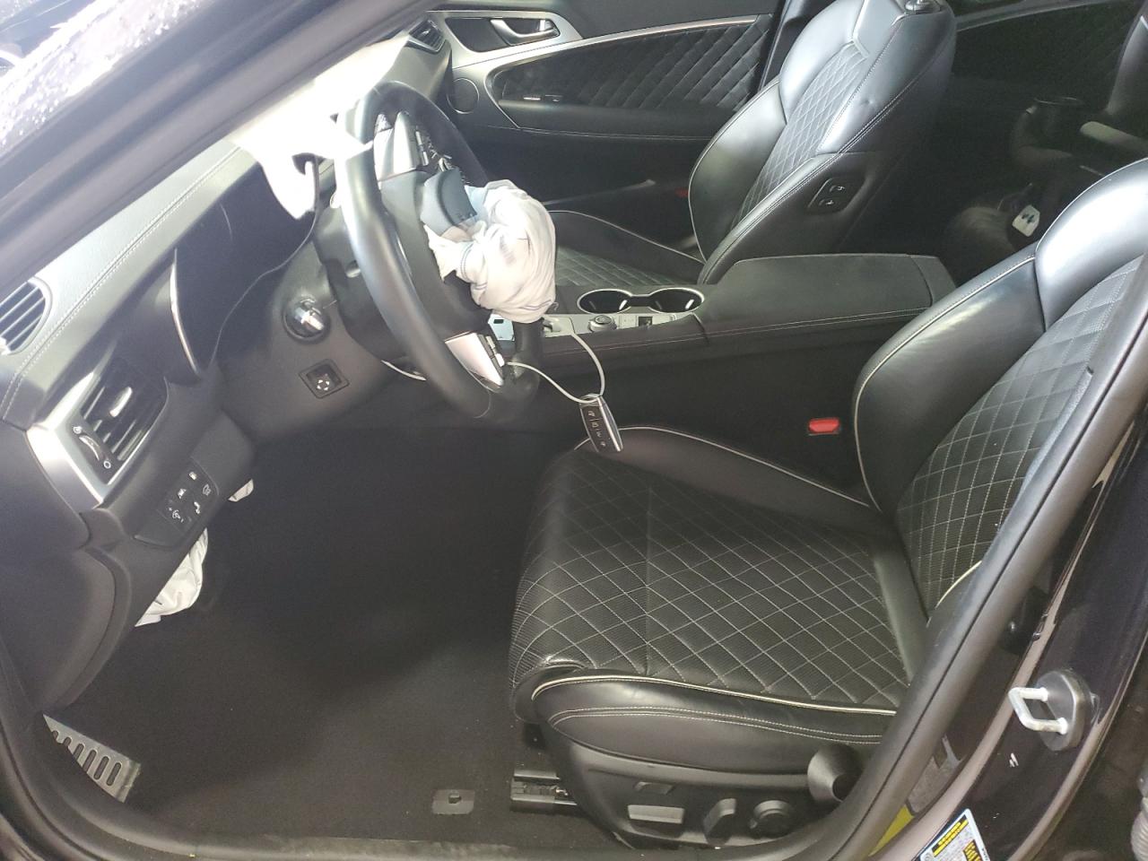 2021 Genesis G70 Prestige VIN: KMTG34LE0MU076385 Lot: 80564175