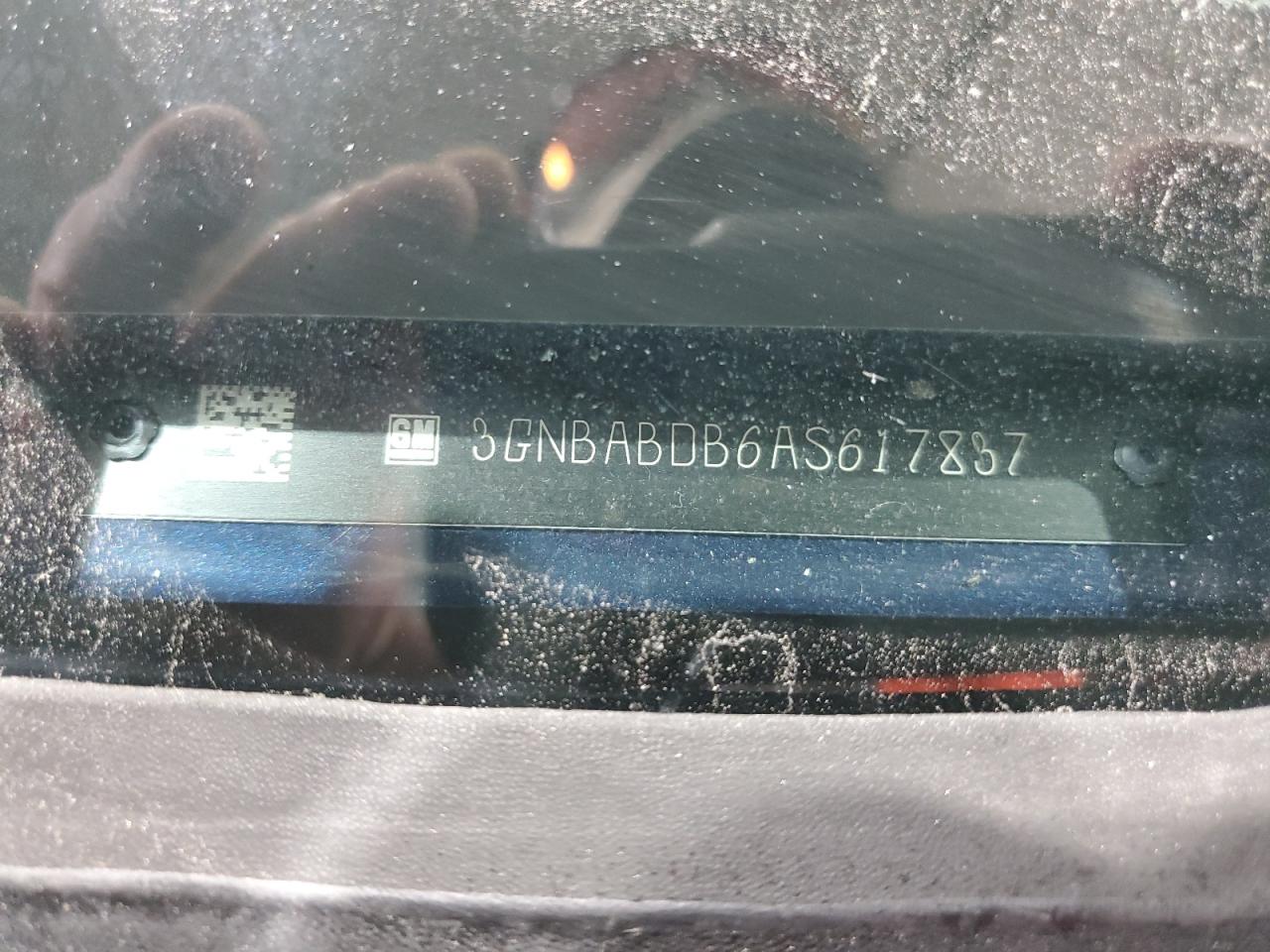 2010 Chevrolet Hhr Lt VIN: 3GNBABDB6AS617837 Lot: 83870795