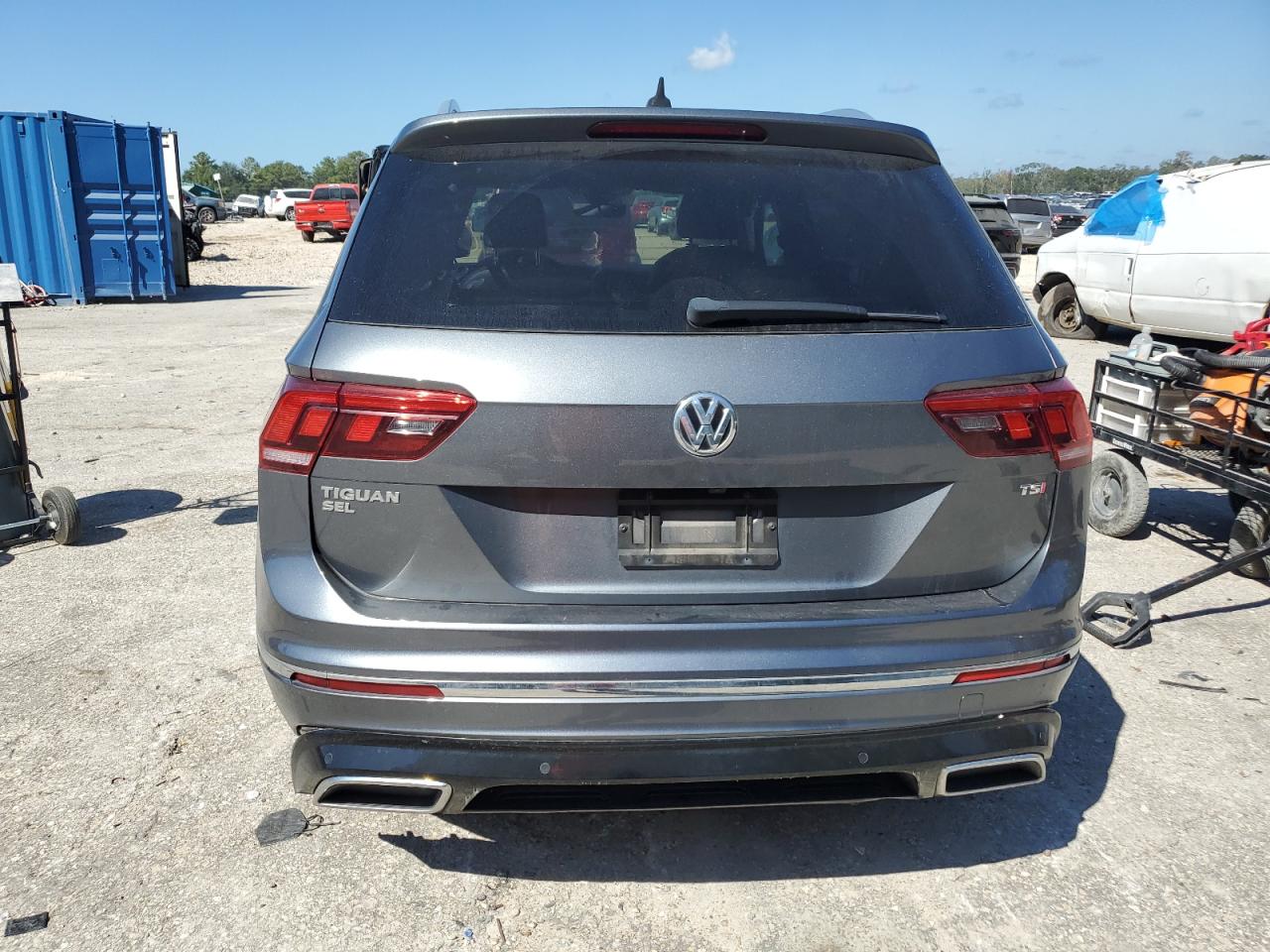 2018 Volkswagen Tiguan Sel Premium VIN: 3VV5B7AX6JM185417 Lot: 82032505