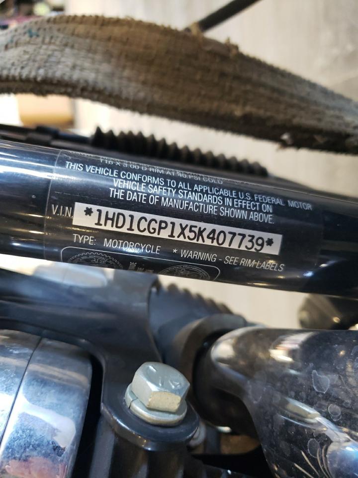 2005 Harley-Davidson Xl1200 C VIN: 1HD1CGP1X5K407739 Lot: 71422275