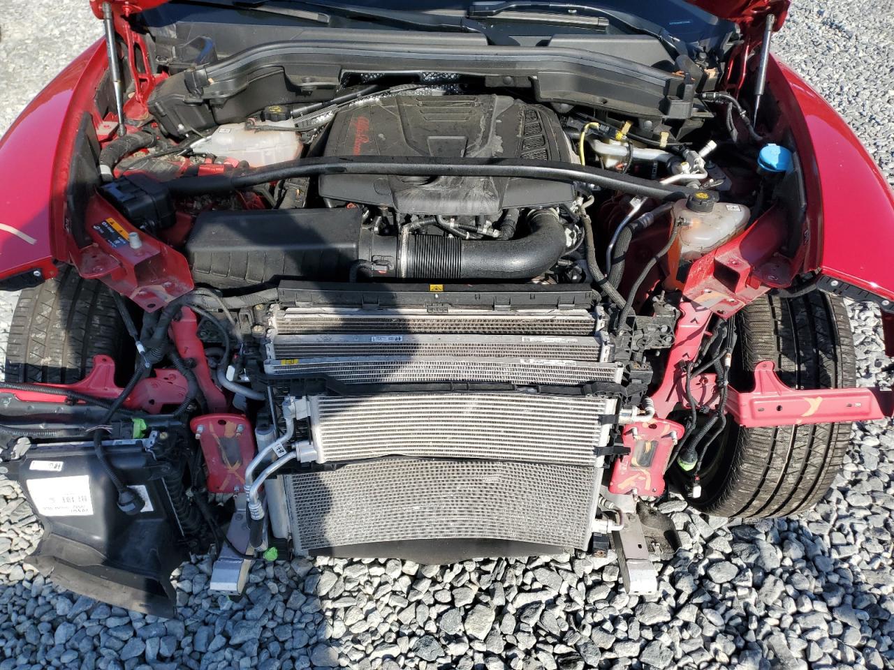 2021 Alfa Romeo Stelvio Ti VIN: ZASPAKBN4M7D18966 Lot: 81212055