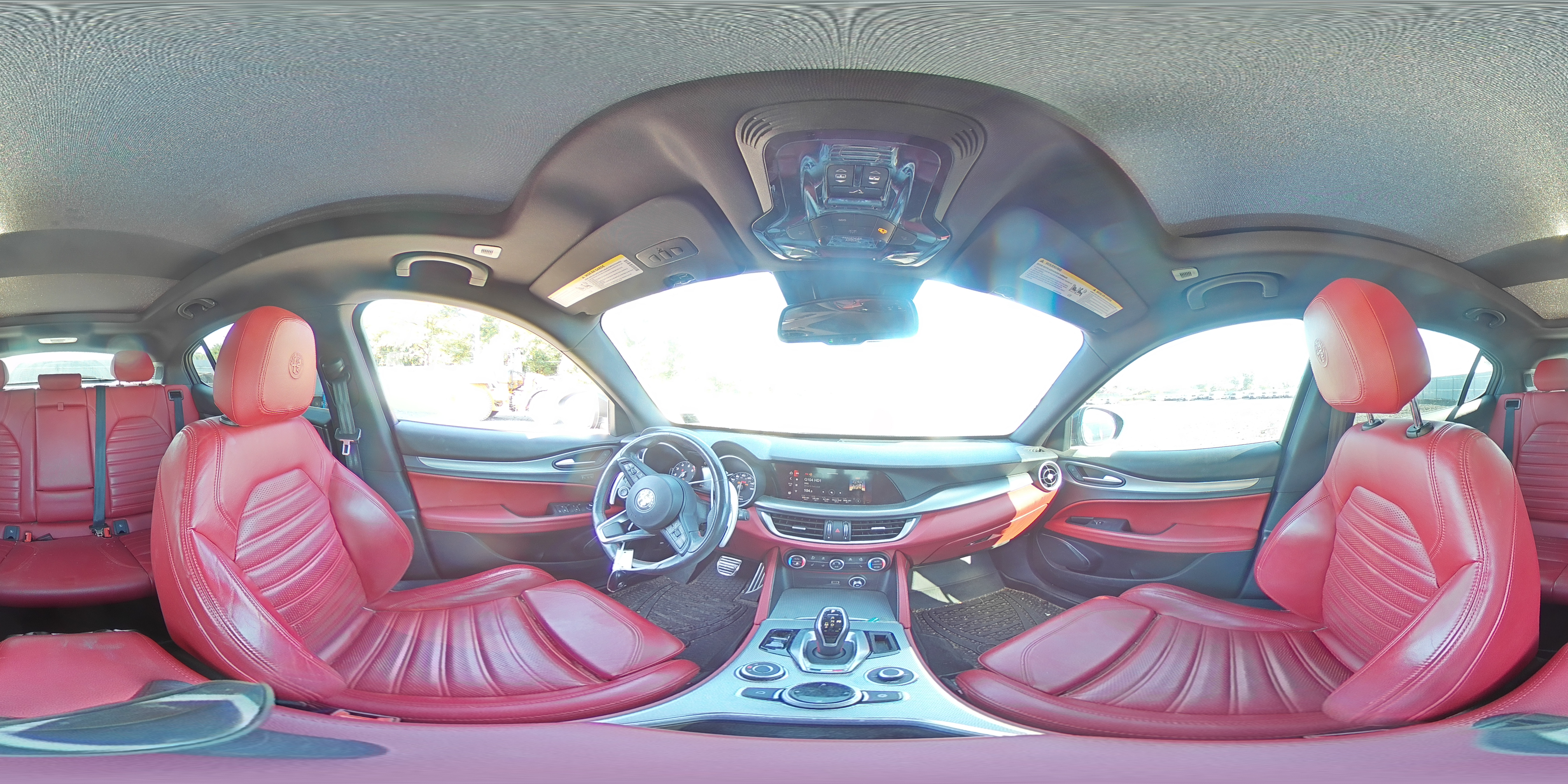 2021 Alfa Romeo Stelvio Ti VIN: ZASPAKBN4M7D18157 Lot: 71700185