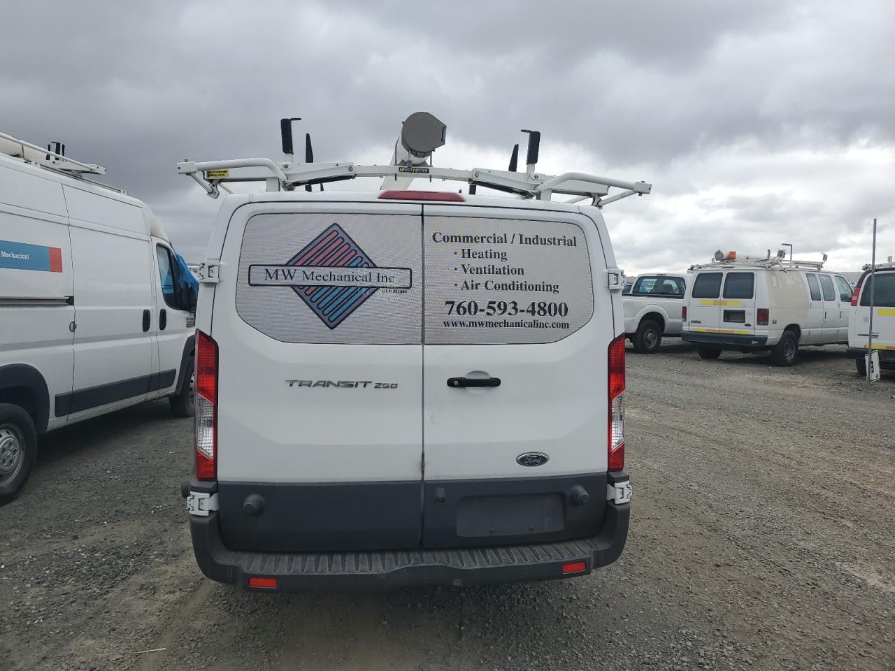 2018 Ford Transit T-250 VIN: 1FTYR2ZMXJKA56821 Lot: 84242175