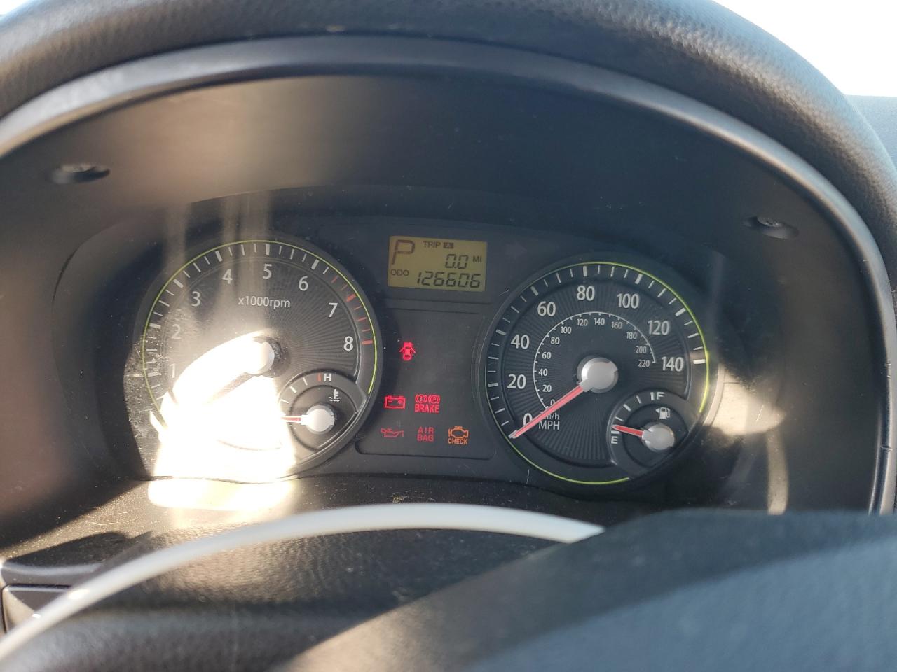 2007 Kia Rio 5 Sx VIN: KNADE163576262952 Lot: 71041315