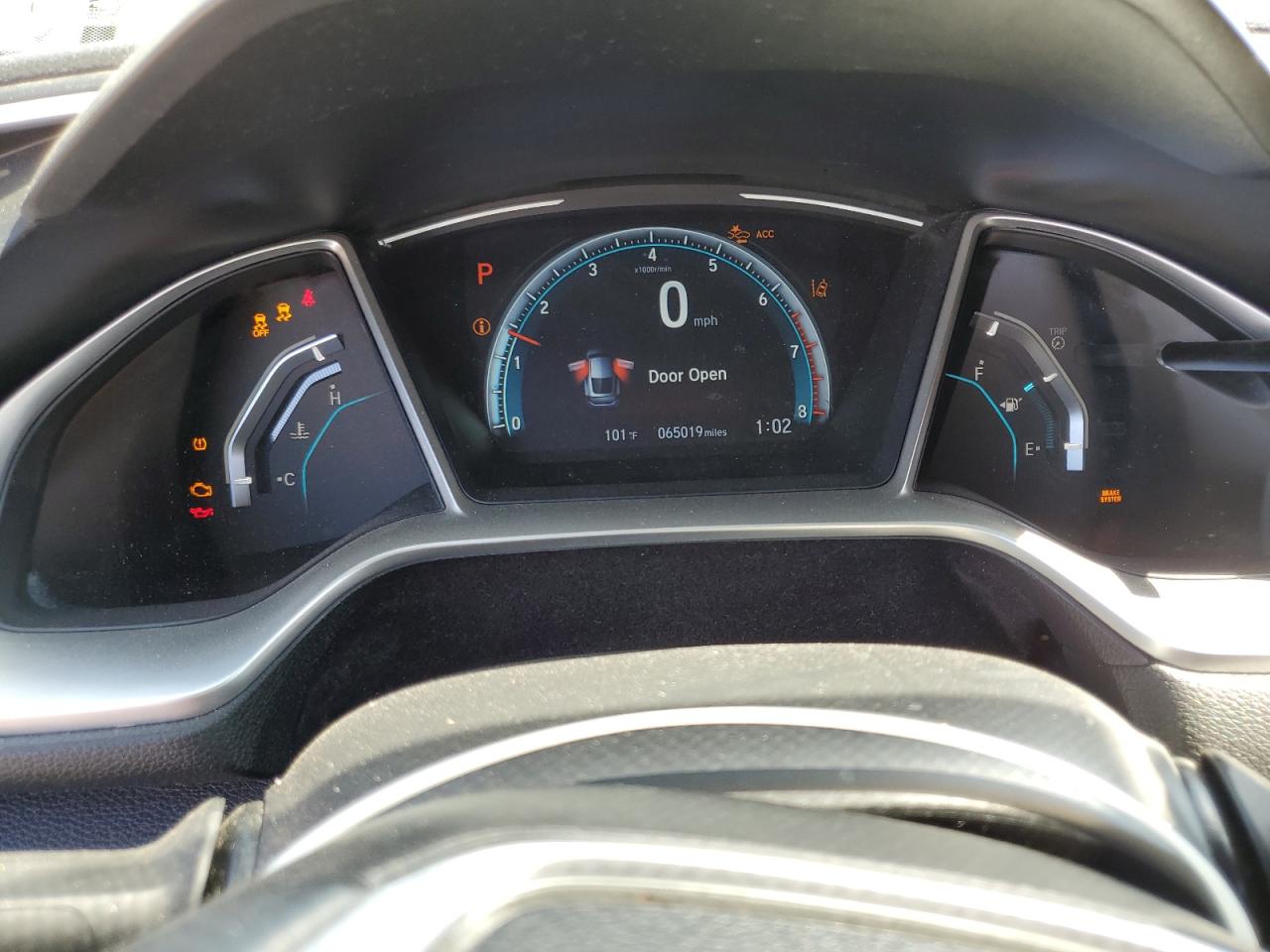 2019 Honda Civic Touring VIN: 2HGFC3B93KH354092 Lot: 72096305