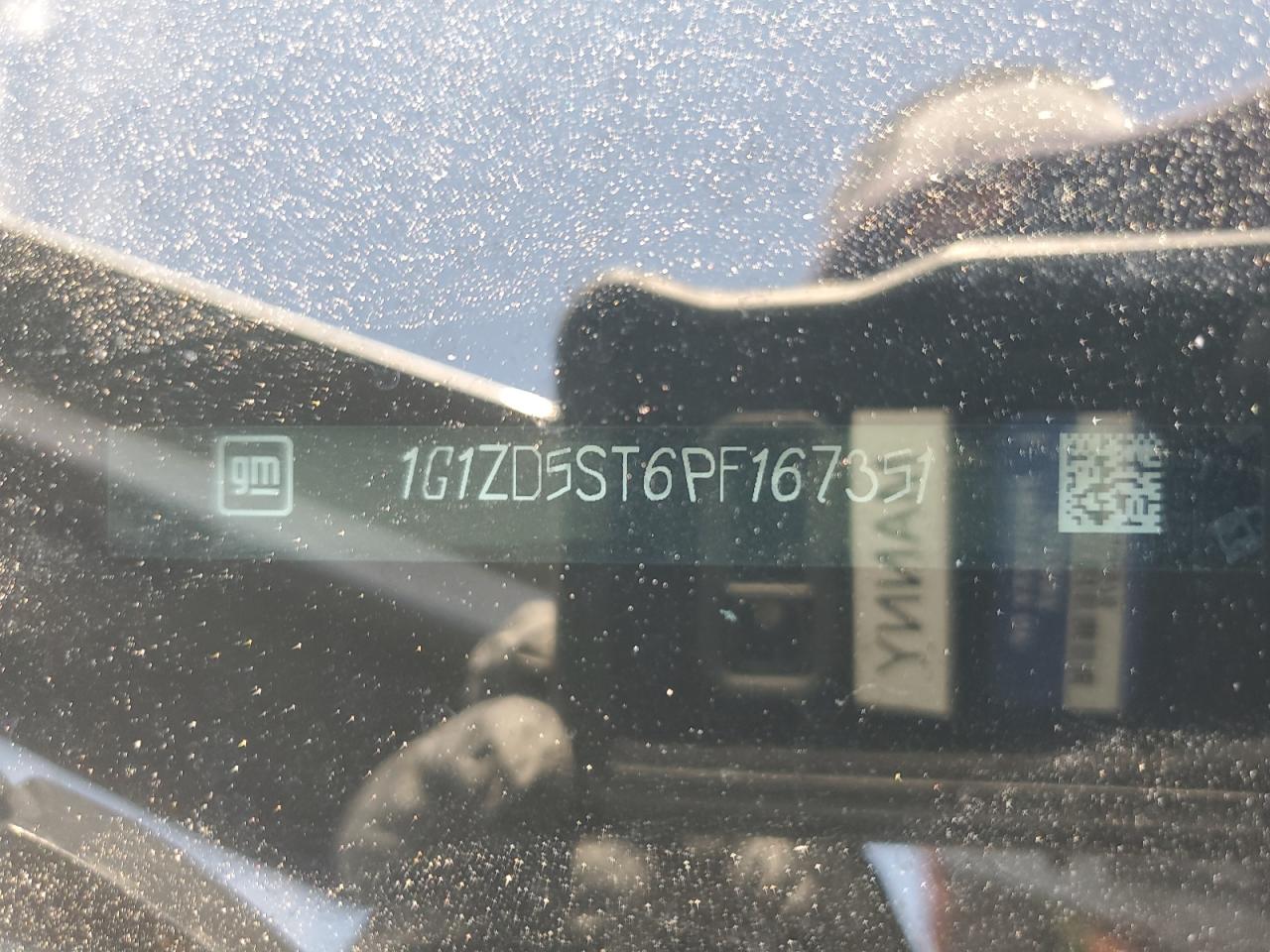 2023 Chevrolet Malibu Lt VIN: 1G1ZD5ST6PF167351 Lot: 83802325