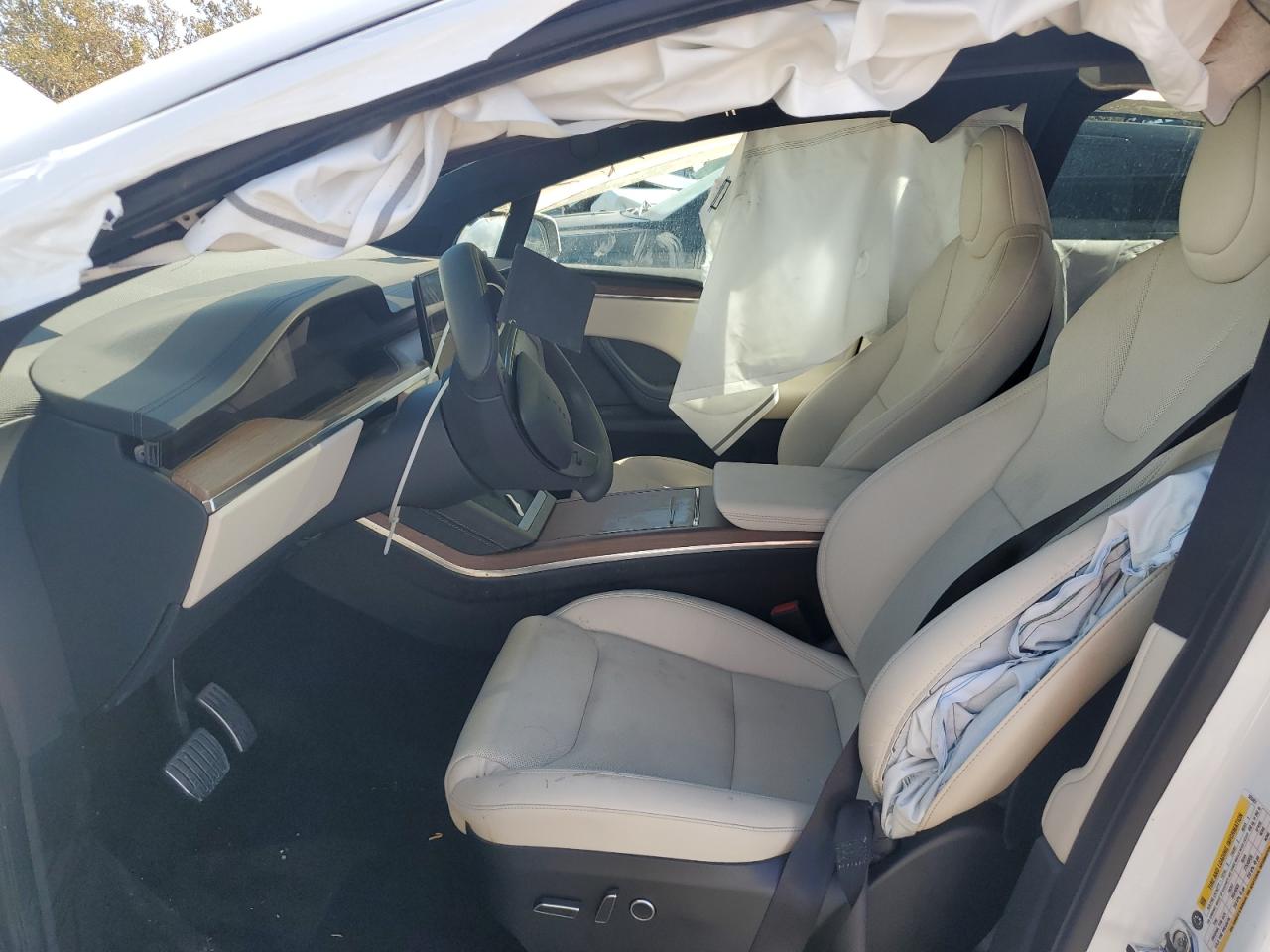 2021 Tesla Model X VIN: 5YJXCBE5XMF326451 Lot: 80110565