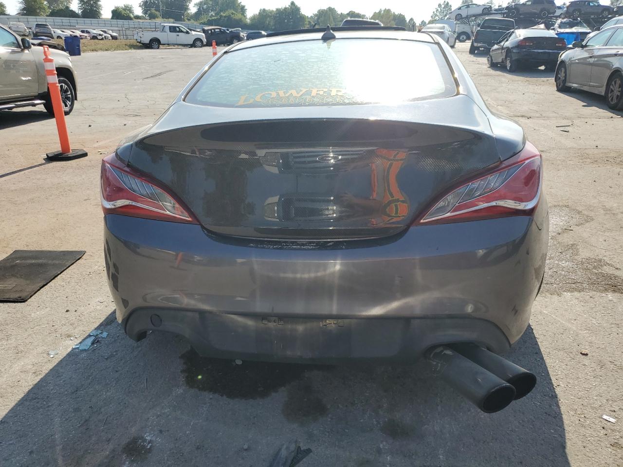 2013 Hyundai Genesis Coupe 3.8L VIN: KMHHU6KJ6DU100386 Lot: 80402595