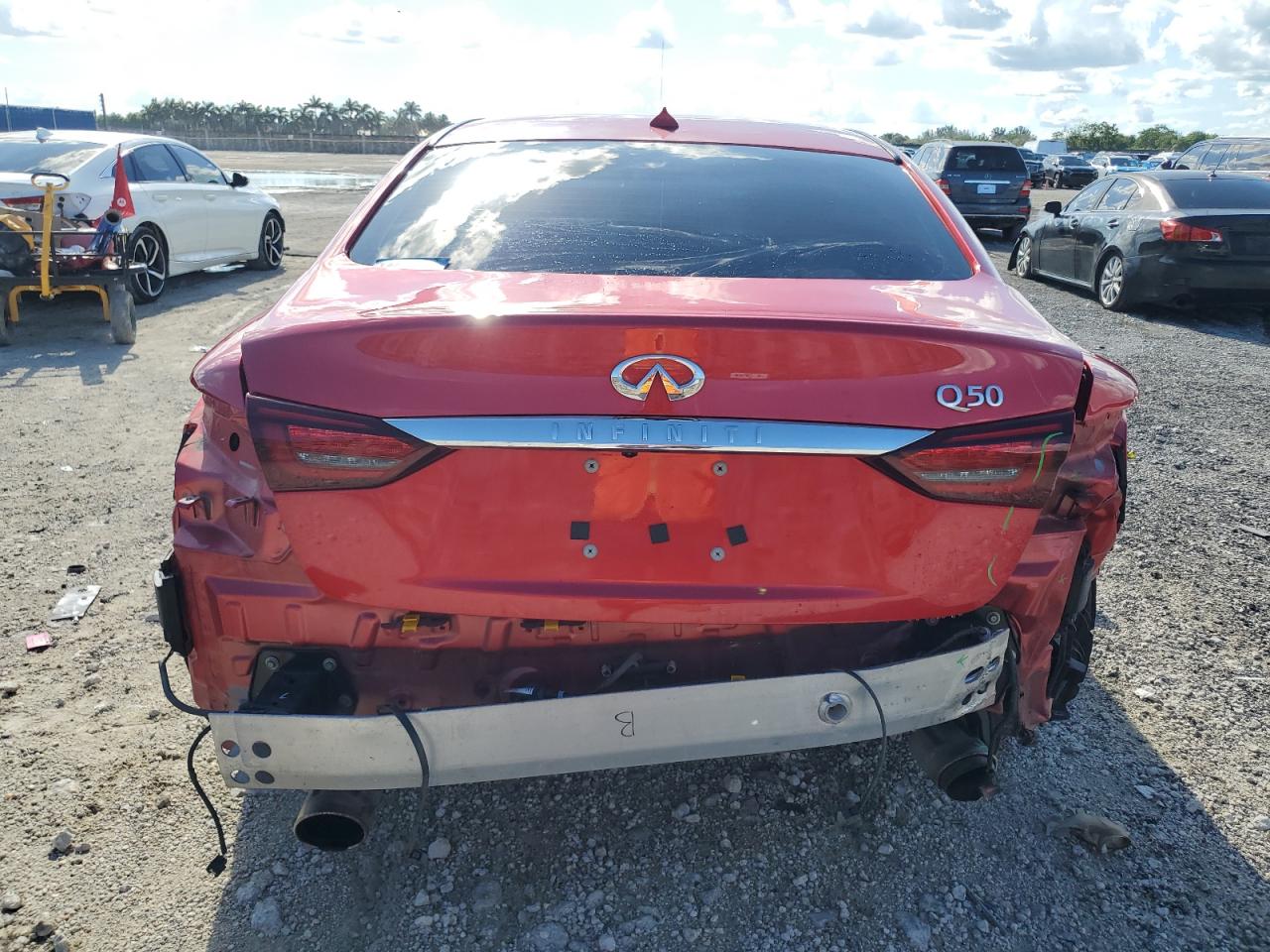 2022 Infiniti Q50 Luxe VIN: JN1EV7BP0NM312008 Lot: 81028805