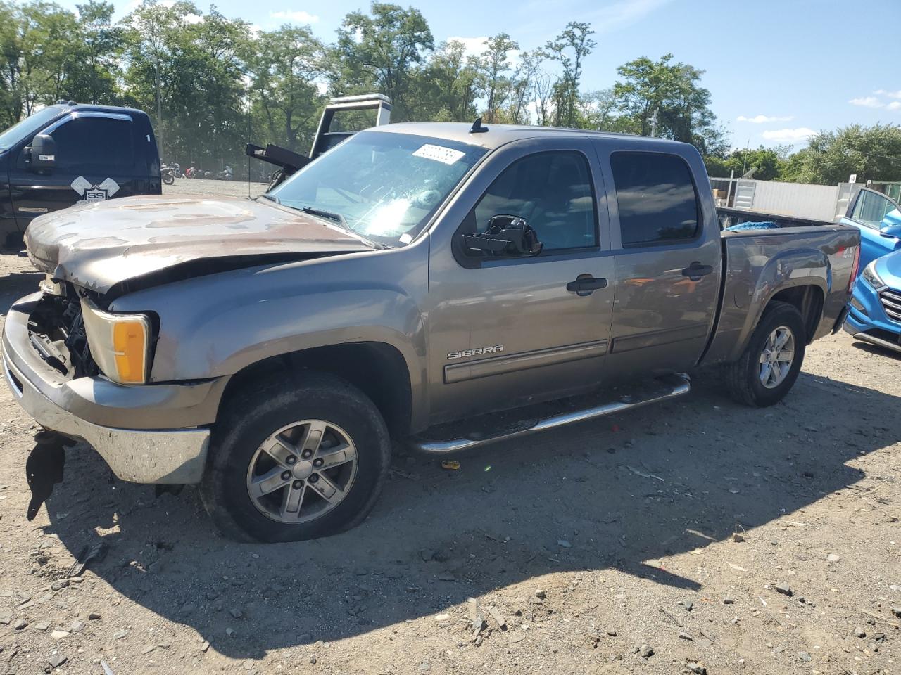 2013 GMC Sierra K1500 Sle 3GTP2VE70DG247869 photo #1