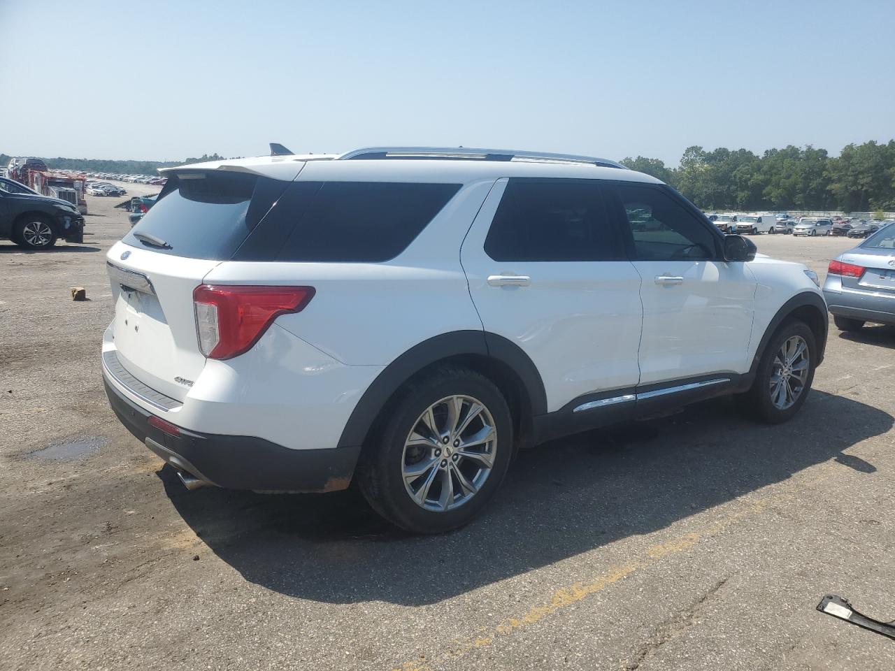 2021 Ford Explorer Limited white null gas 1FMSK8FH4MGA72732 photo #4