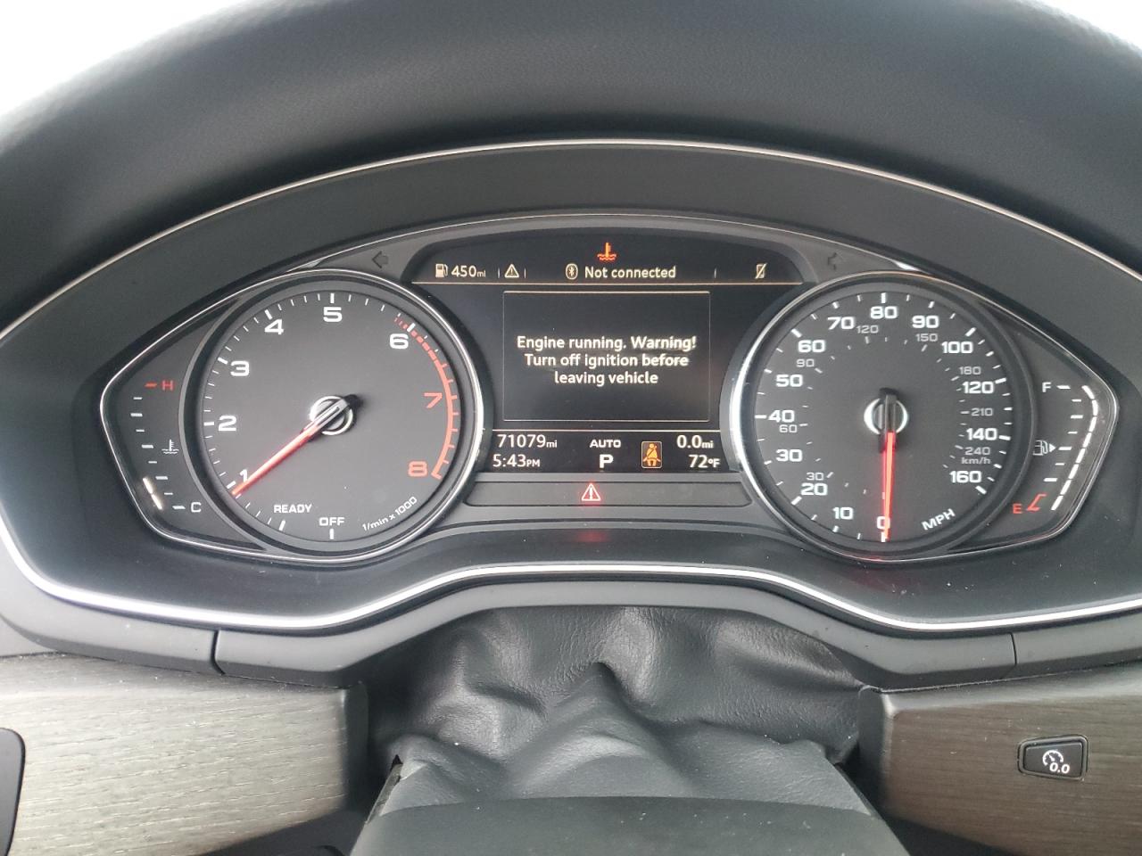 2019 Audi A5 Premium S Line VIN: WAUDNCF55KA015207 Lot: 81161525