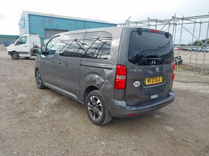2021 VAUXHALL VIVARO LIFE ELITE S/S AUT 