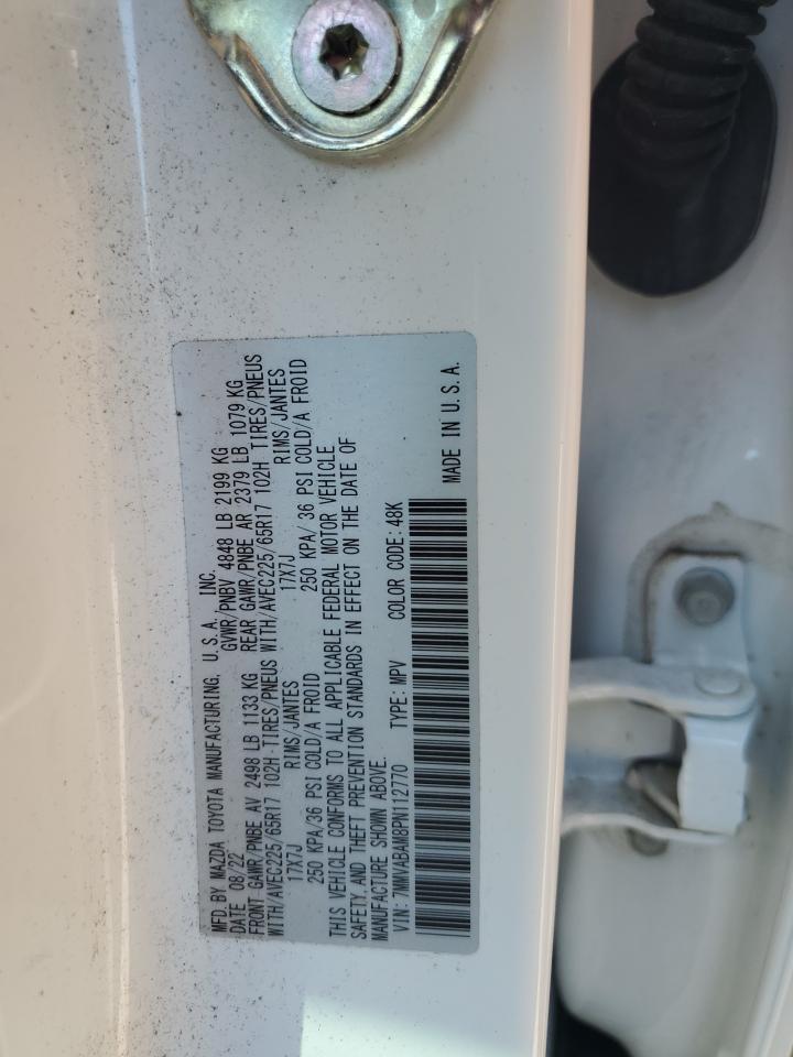 2023 Mazda Cx-50 Select VIN: 7MMVABAM8PN112770 Lot: 71253135