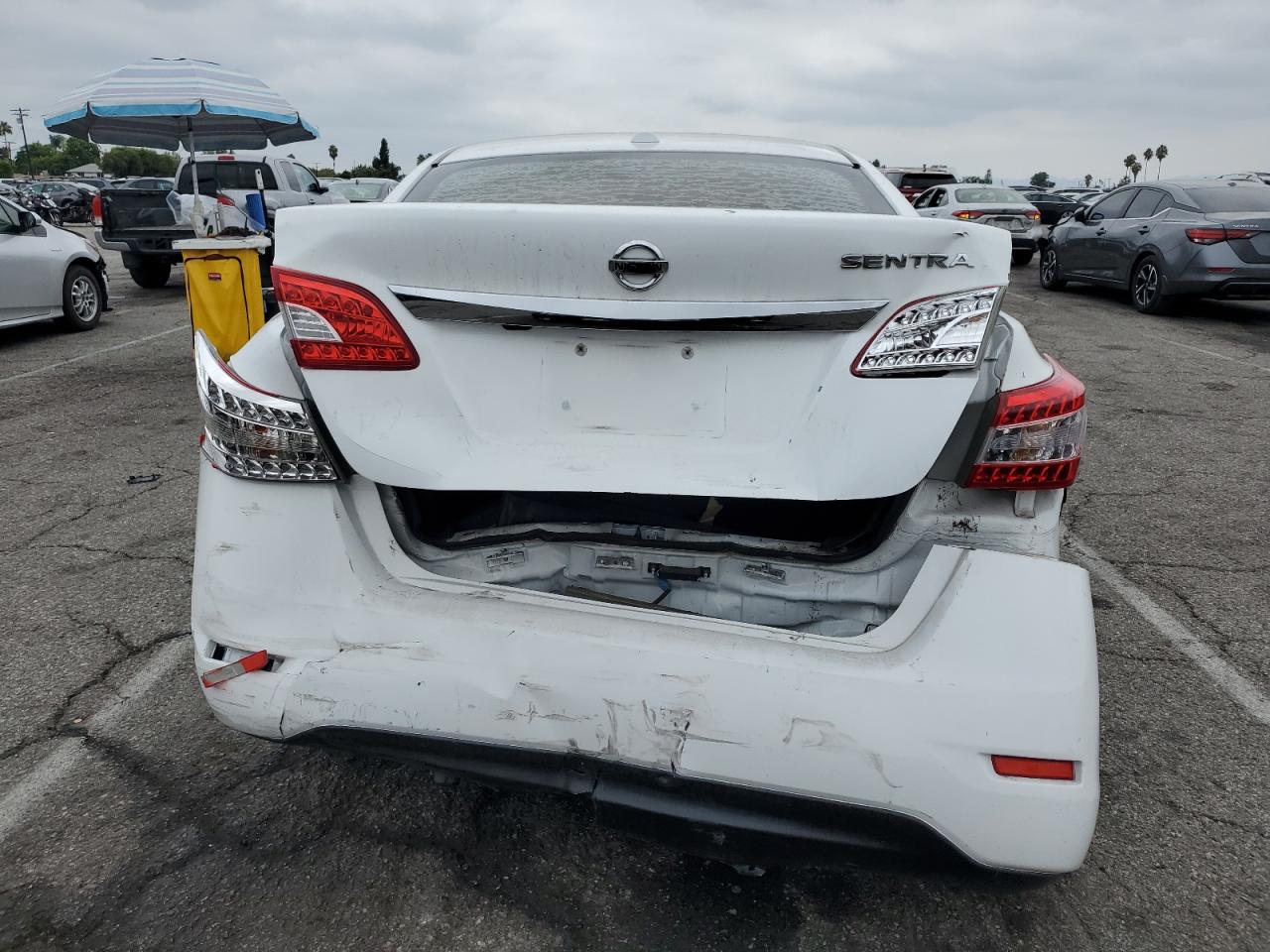 2015 Nissan Sentra S VIN: 3N1AB7AP1FL676782 Lot: 81448065