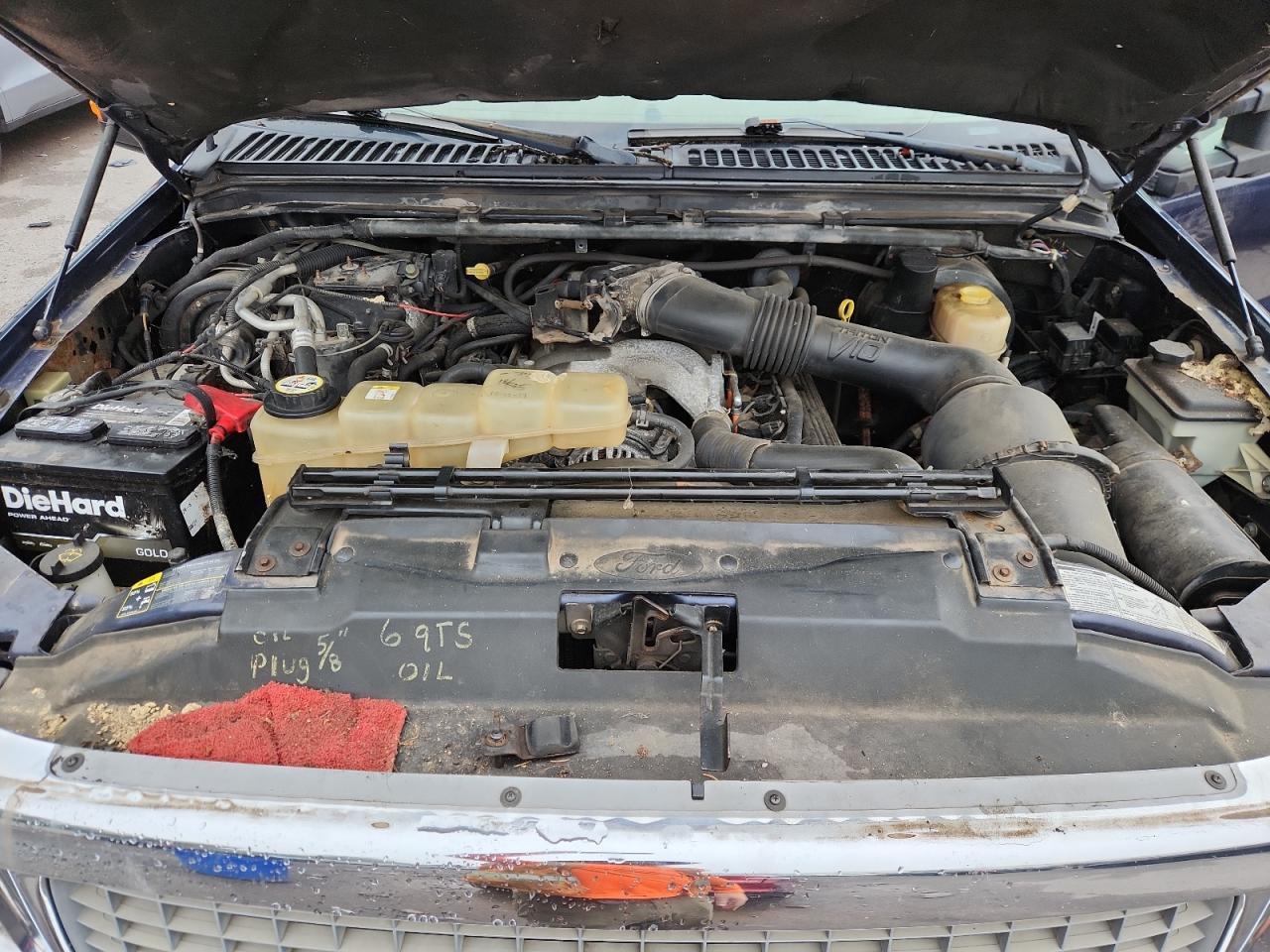 2003 Ford Excursion Xlt VIN: 1FMNU41SX3EB12230 Lot: 82149235