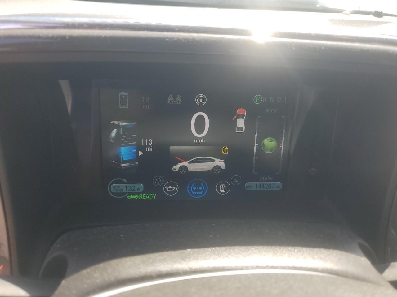 2013 Chevrolet Volt VIN: 1G1RF6E44DU144615 Lot: 71323065