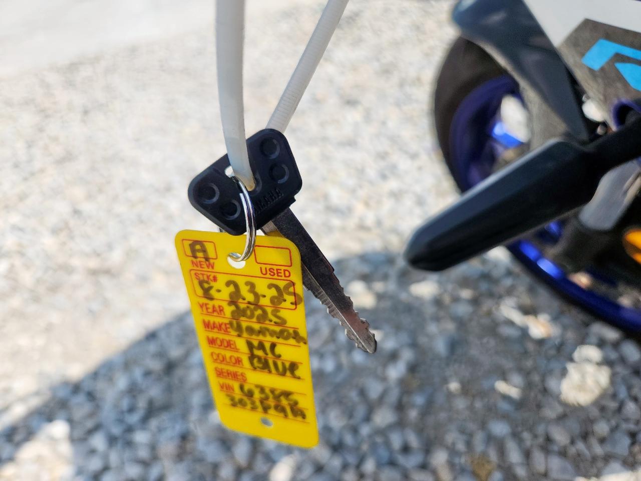 2025 Yamaha Yzfr7 VIN: JYARM38E6SA016385 Lot: 80720325