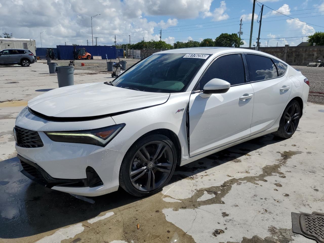 ACURA INTEGRA A- 2023. Lot# 66176255. VIN 19UDE4H33PA008396. Photo 1