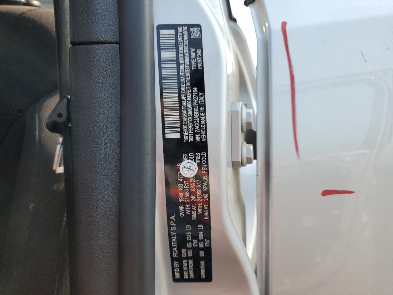2018 Jeep Renegade Latitude VIN: ZACCJABB0JPH27164 Lot: 71074155