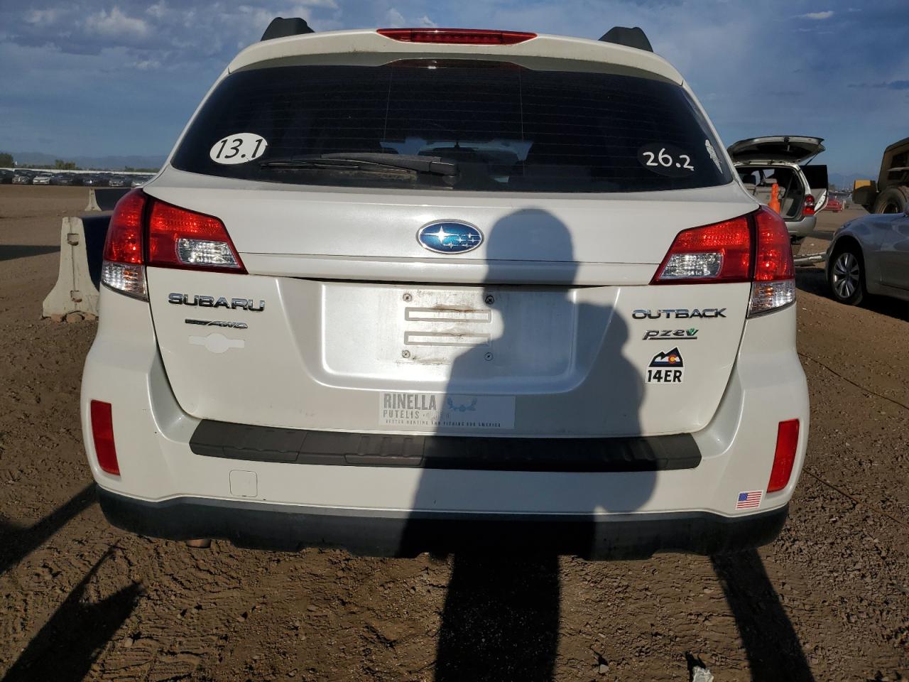 2011 Subaru Outback 2.5I VIN: 4S4BRBAC4B3409652 Lot: 81118195