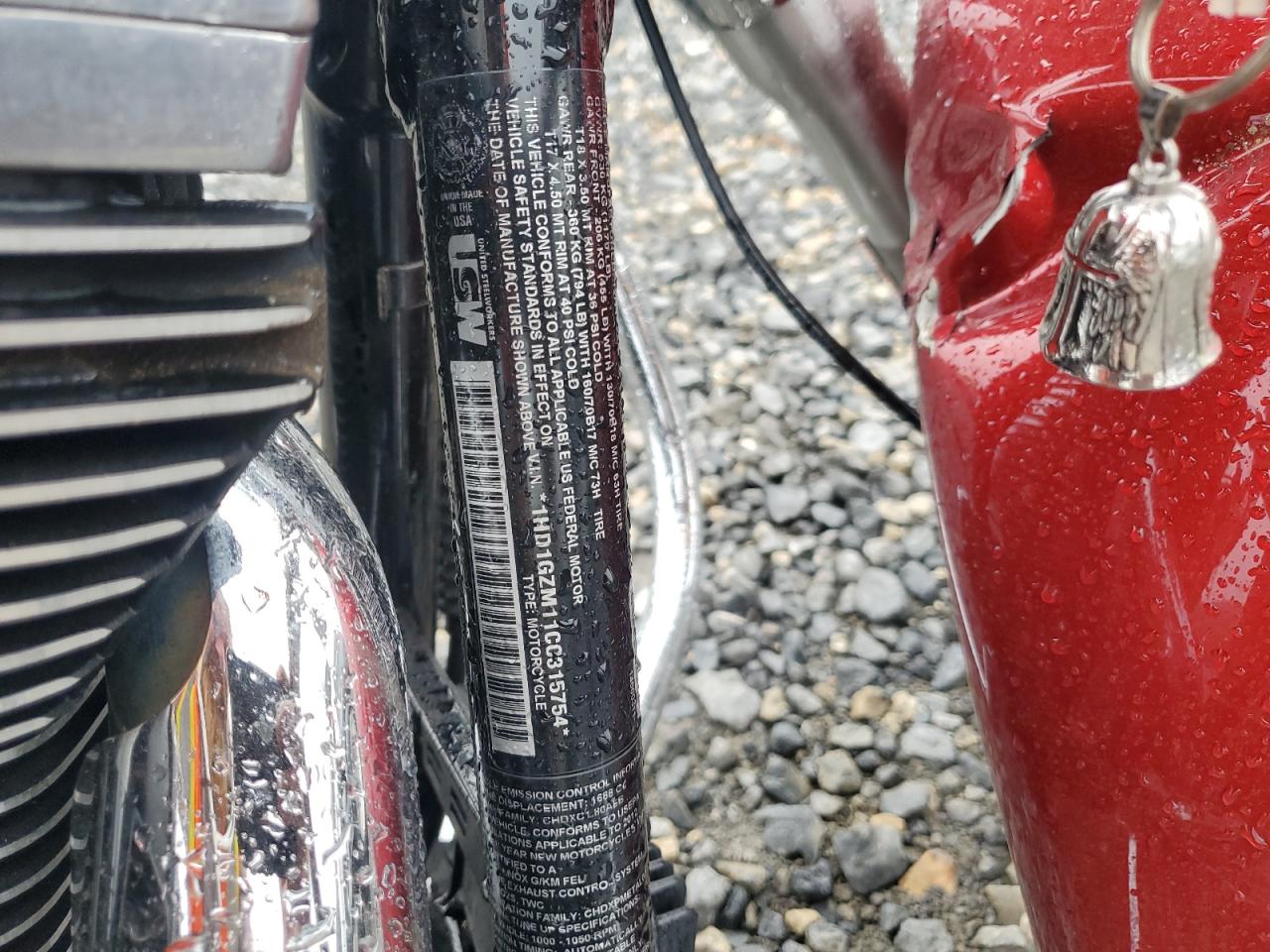 2012 Harley-Davidson Fld Switchback VIN: 1HD1GZM11CC315754 Lot: 83932325