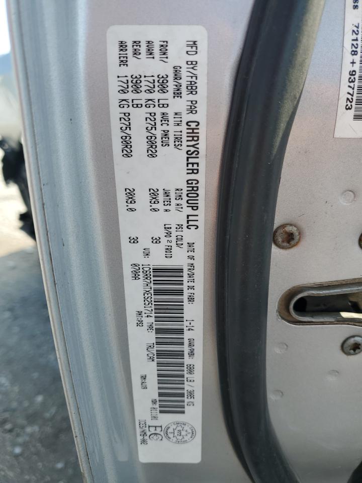 2014 Ram 1500 Sport VIN: 1C6RR7HTXES251714 Lot: 80853595