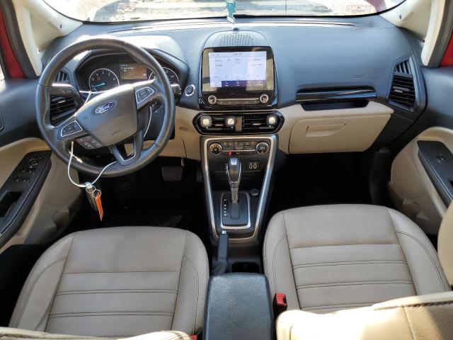  FORD ECOSPORT 2021 Красный