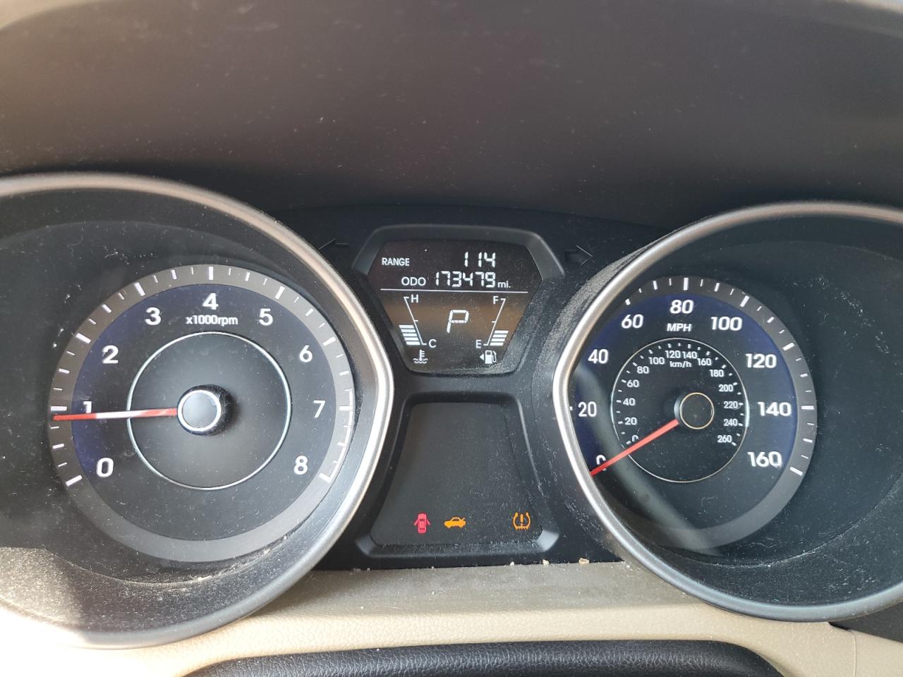 2013 Hyundai Elantra Gls VIN: 5NPDH4AE9DH241169 Lot: 81318055