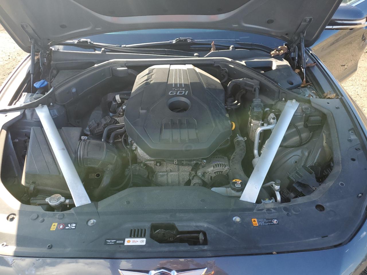 2020 Genesis G70 Prestige VIN: KMTG44LA9LU048481 Lot: 81756635