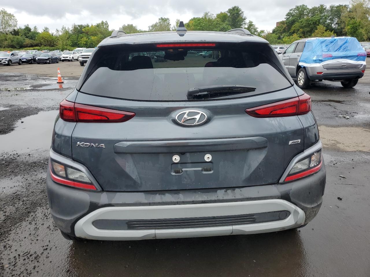 2022 Hyundai Kona Sel VIN: KM8K6CAB1NU769594 Lot: 82153045