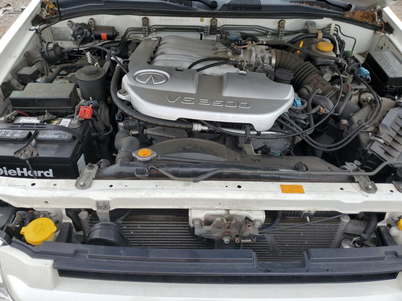 2003 Infiniti Qx4 VIN: JNRDR09Y83W302606 Lot: 83981335