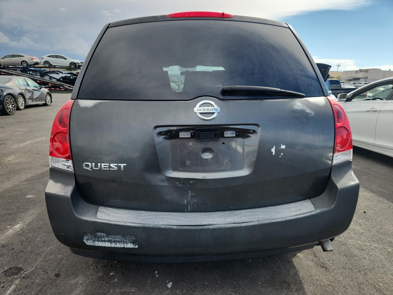 2007 Nissan Quest S VIN: 5N1BV28U57N135478 Lot: 84384685